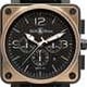 Bell & Ross BR 01-94 Pink Gold & Carbon Officer BR0194-BICO-OF thumbnail