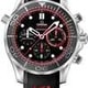 Omega Seamaster 300m Diver Co-Axial Chronograph 44mm Black and Red thumbnail