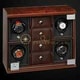 Underwood Watch Winder Four Module Compartment Trays Briarwood thumbnail