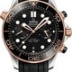 Omega Seamaster Diver 300m Master Chronometer Chronometer Steel and Gold thumbnail