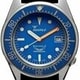 Squale 1521 Classic Blue Sand Blasted on Rubber Strap thumbnail