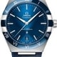 Omega Constellation Co-Axial Master Chronometer Steel Blue Dial on Strap thumbnail