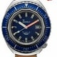 Squale 2002 Blue Dial Sapphire Bezel Brown Leather Strap thumbnail