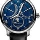 Maurice Lacroix Masterpiece Moonphase Retrograde Blue Dial 43mm thumbnail