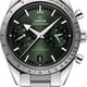 Omega Speedmaster 57 Coaxial Chronometer Chronograph Green Dial 40.5mm on Bracelet thumbnail