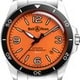 Bell & Ross V2-92 Orange Limited Edition on Bracelet thumbnail
