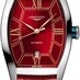 Longines Evidenza Red Dial on Strap L2.142.4.09.2 thumbnail