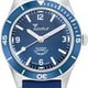 Squale Super-Squale Blue Arabic Numerals on Strap thumbnail
