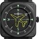 Bell & Ross Gyrocompass BR03A-CPS-CE/SRB thumbnail