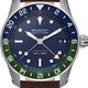 Bremont Supermarine S302 Blue Green on Leather Strap thumbnail