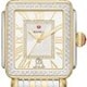 Michele Deco Madison Diamond Two-Tone 18K Gold Diamond Dial Watch MWW06T000144 thumbnail