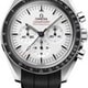 Omega Speedmaster Moonwatch Professional White Dial on Rubber Strap thumbnail