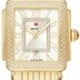 Michele Deco Madison Mid 18K Gold Diamond Watch MWW06G000003 thumbnail