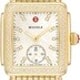 Michele Deco Mid 18K Gold-Plated Diamond Watch MWW06V000124 thumbnail
