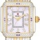 Limited Edition Deco Baguette Charmante Two-Tone 18K Gold-Plated Diamond Watch MWW06T000263 thumbnail