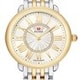 Michele Serein Mid Two-Tone 18K Gold Diamond Dial Watch MWW21B000148 thumbnail