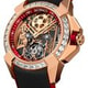 Jacob & Co. Epic X CR7 Flight of CR7 Rose Gold Baguette Red on Strap thumbnail